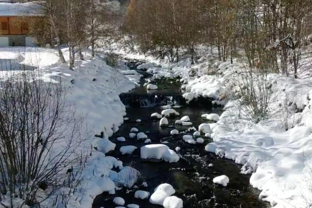 Chalet 6B Dans Les Pyrenees Proche D'Andorre LʼHospitalet-près-lʼAndorre 外观 照片